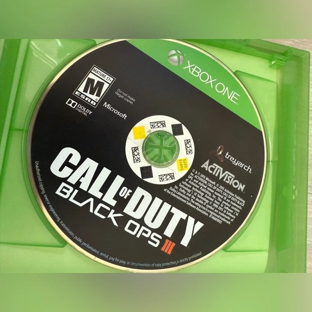 Call Of Duty Black Ops Microsoft Xbox One Game Disc Only
